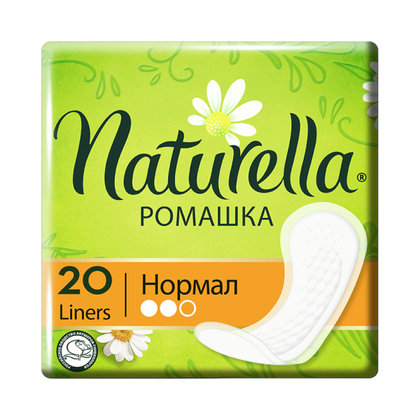 Прокладки ежедневные `NATURELLA` РОМАШКА Нормал 20 шт