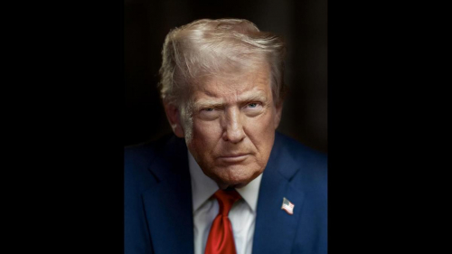 Без улыбки и флага: в Белом доме обновили портрет Трампа без объяснения причин