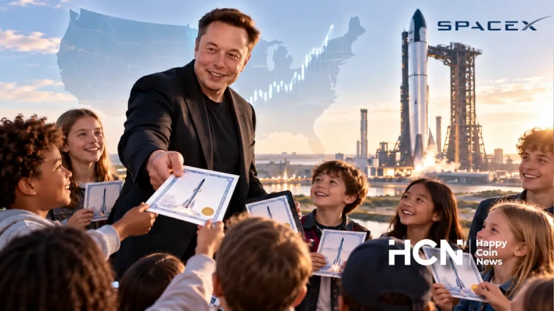 Маск хочет раздать детям США акции SpaceX на млрд. Как это реализовать?