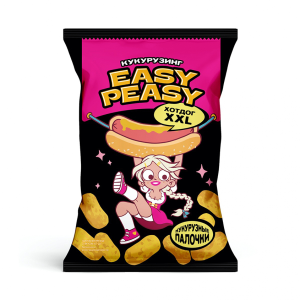 Кукурузные палочки `EASY PEASY` Хотдог XXL 50 г